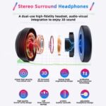 VRPARK J60 Virtual Reality 3D Glasses (Hi-Fi Headphones) - Image 3