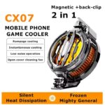 MEMO CX07 Magnetic + Back Clip 2-in-1 Mobile Phone Cooler - Image 3