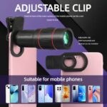 Zoom Mobile Phone Telescope Lens 28X-ZOOM - Image 3