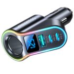 JOYROOM JR-CL21 150W 4 in 1 Cigarette Lighter Car Charger with LED Digital Display - Image 3