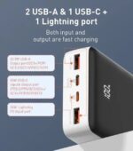 LDNIO PQ27 65W 77Wh 20000mah Power Bank. - Image 2